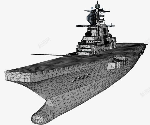 大型航母概念图png免抠素材_新图网 https://ixintu.com 大型 概念图 航母 银色