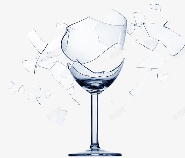 玻璃杯png免抠素材_新图网 https://ixintu.com 打破 玻璃杯 碎玻璃杯