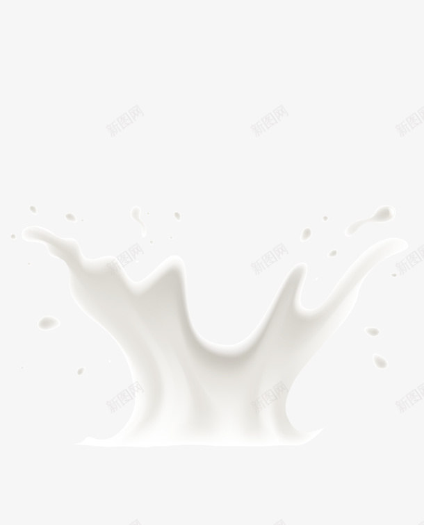 白色牛奶水花png免抠素材_新图网 https://ixintu.com 水滴 水花飞溅 泼洒 牛奶水花 白色牛奶 飞溅效果 饮料