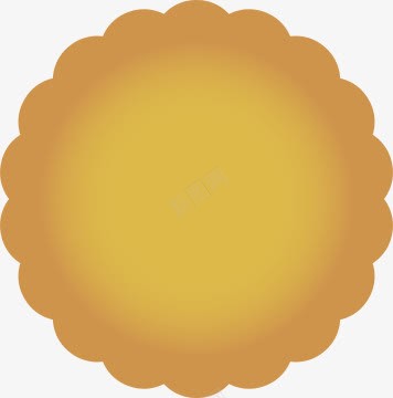 金色月饼形状png免抠素材_新图网 https://ixintu.com 图片 形状 月饼 金色