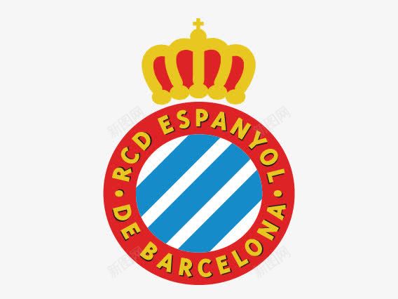 西甲西班牙人队徽png免抠素材_新图网 https://ixintu.com Espanyol 矢量标志 西甲标志 西甲球队队徽 西甲西班牙人队徽