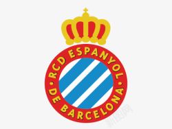 Espanyol西甲西班牙人队徽高清图片