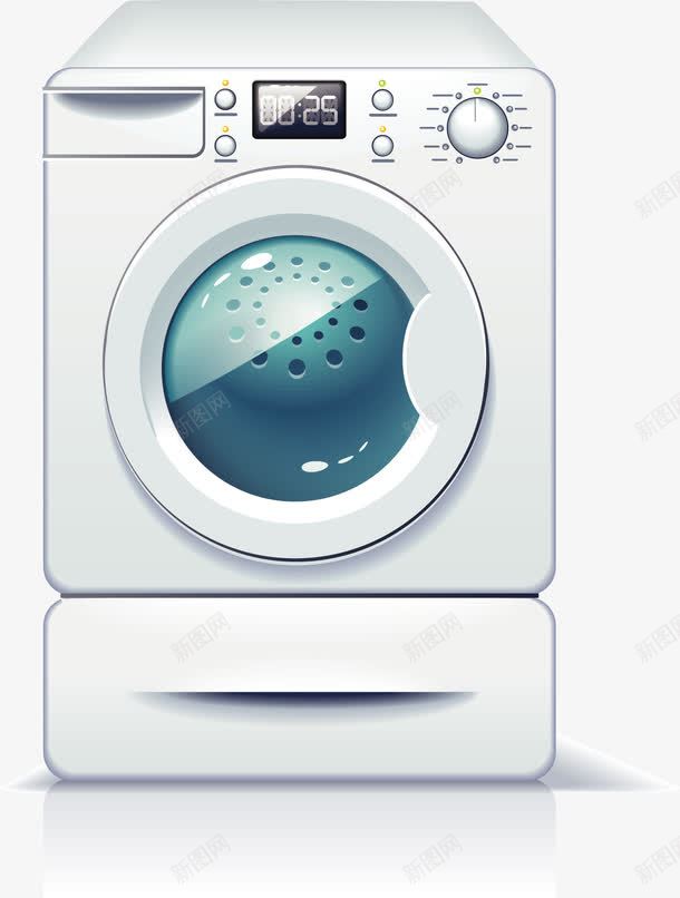 干洗机3矢量图ai免抠素材_新图网 https://ixintu.com 家电 干洗 洗衣机 电器 矢量干洗机 矢量图