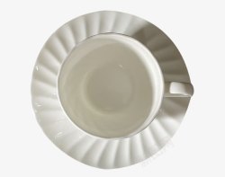 瓷碗茶碗俯拍成套茶碗高清图片