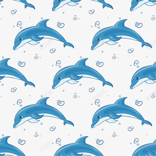 卡通风格世界海洋日海豚海洋背景png免抠素材_新图网 https://ixintu.com AI 世界海洋日 创意设计 动物 卡通 可爱 小动物 海洋 海豚 背景 鱼类