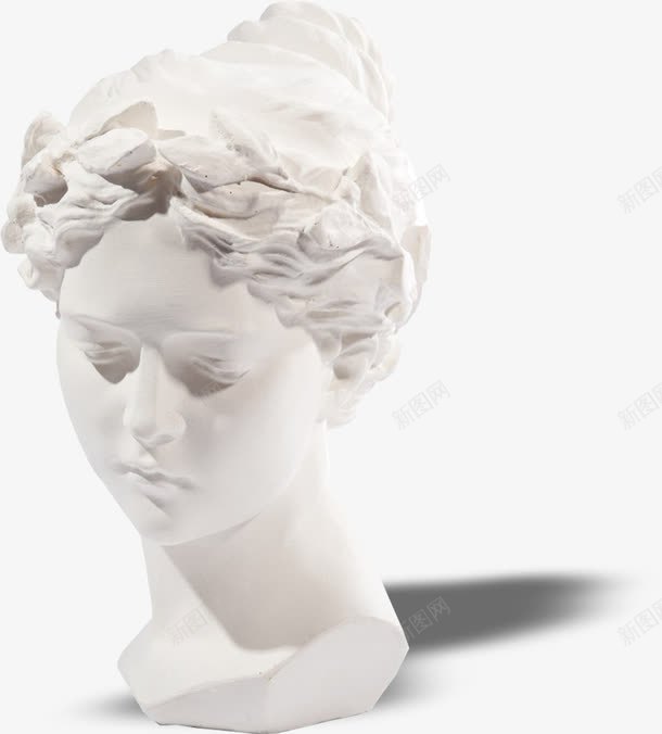 石膏雕像png免抠素材_新图网 https://ixintu.com 女人 石膏 艺术品 雕像