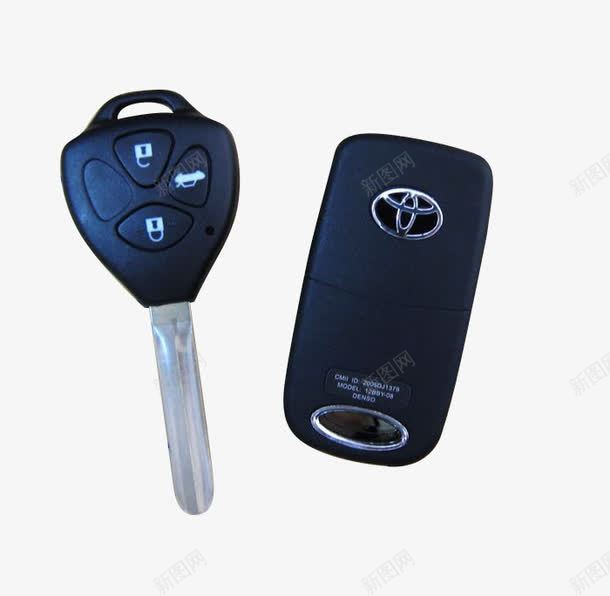 丰田钥匙png免抠素材_新图网 https://ixintu.com PNG 产品实物 汽车钥匙 车钥匙 黑色