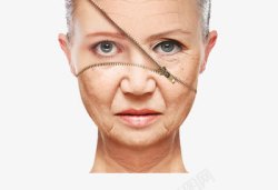 女性衰老美容护肤高清图片