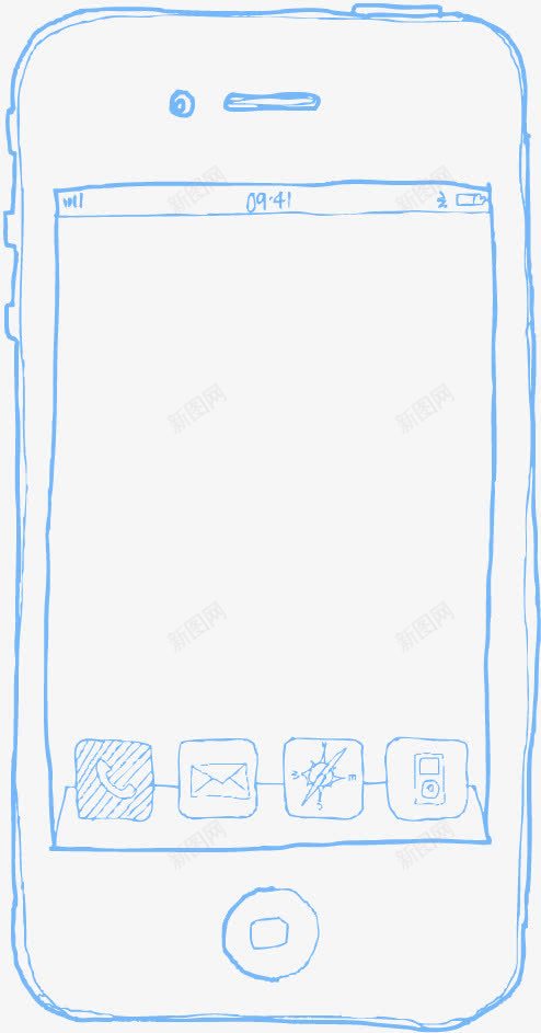 数码手机png免抠素材_新图网 https://ixintu.com 手机框架 手机模型 手绘手机 联系 通讯