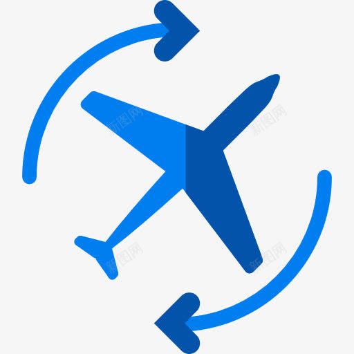飞机图标png_新图网 https://ixintu.com 交货 旅游 物流配送 航空 运输 运输和交付 飞机