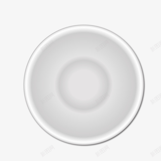 白色小碗png免抠素材_新图网 https://ixintu.com 3D PNG免抠图下载 白碗 碗筷 装饰 餐具