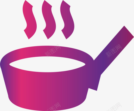 加热羹汤装饰图标图标