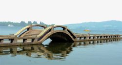 杭州景观杭州西湖断桥高清图片