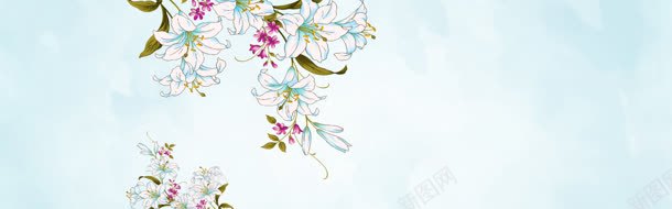 清爽化妆品淘宝海报背景jpg设计背景_新图网 https://ixintu.com banner 化妆品 化妆品海报设计 淘宝海报 美容 轮播海报