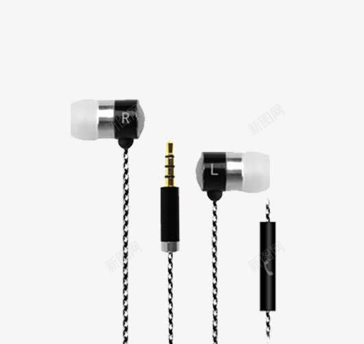 入耳式耳机png免抠素材_新图网 https://ixintu.com 产品实物 入耳式 电子产品 白色耳塞 耳机 耳机线 配件