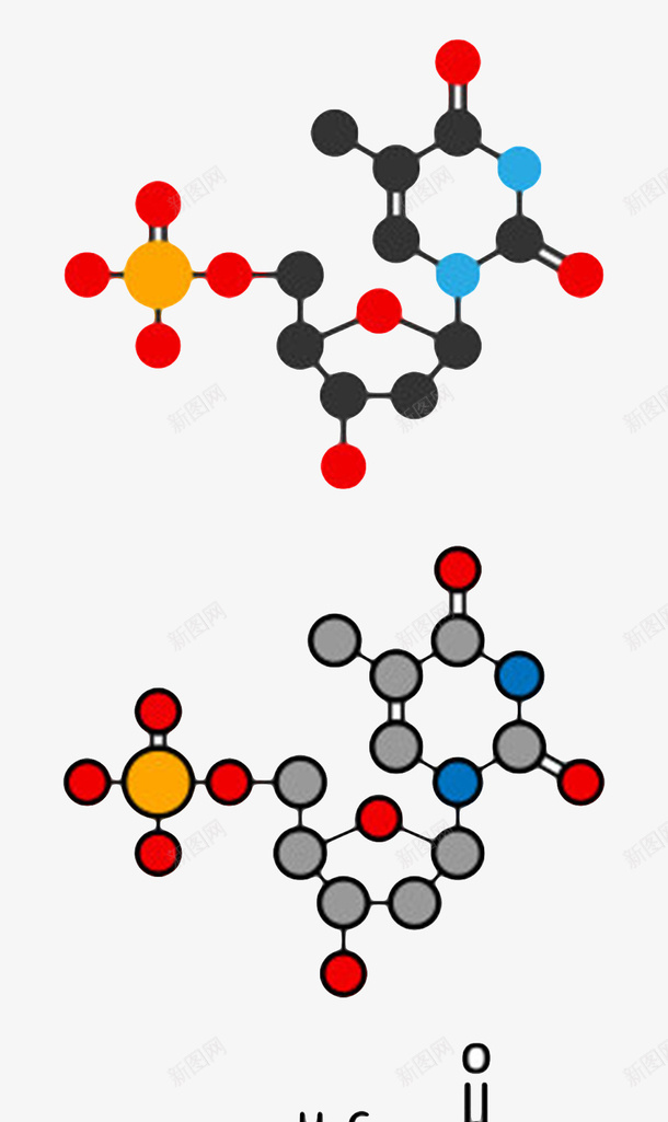 黑红色纯色胸苷单磷酸分子形状素png免抠素材_新图网 https://ixintu.com 分子形状 分子立体结构 化学性质最小粒子 原子 圆点 最小单元 物理化学术 空间 纯色 连接 阿伏伽德罗 顺序 黑红色纯色胸苷单磷酸分子形状素材免费下载
