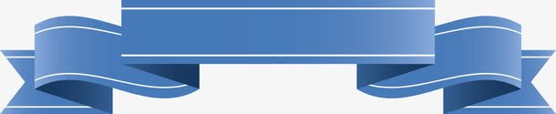蓝色丝带png免抠素材_新图网 https://ixintu.com 丝带 主题框 文字框 旗帜 留言 色带 蓝色