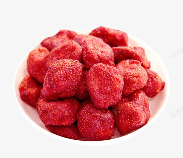 草莓干蜜饯png免抠素材_新图网 https://ixintu.com 产品实物 水果干 草莓干