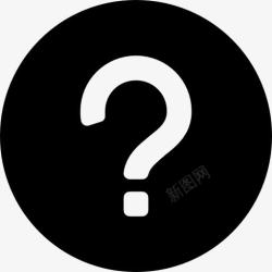常见问题按钮问题图标高清图片