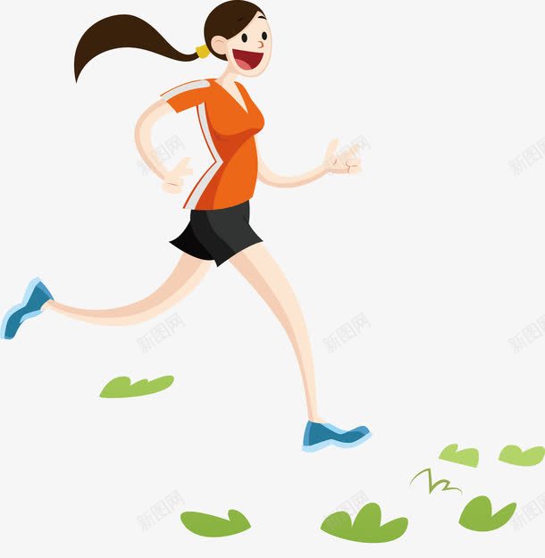 奔跑卡通人图标png_新图网 https://ixintu.com 一起奔跑 向前奔跑 奔跑 奔跑logo 奔跑卡通人 奔跑女孩 奔跑的卡通 奔跑的女人