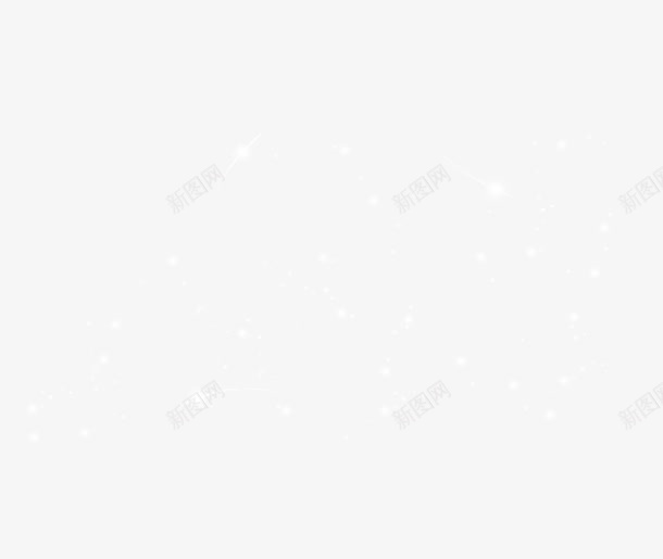 白色星光点点png免抠素材_新图网 https://ixintu.com 光晕 光源 光点 纯白