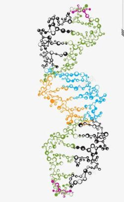 遗传分子DNA链断裂高清图片