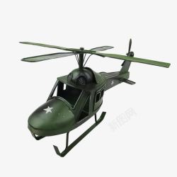 铁艺品战斗直升飞机高清图片