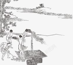 古代农作古代农作高清图片