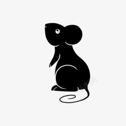 黑色老鼠老鼠高清图片