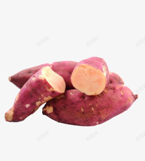 几个红薯png免抠素材_新图网 https://ixintu.com 农作物 几个 红薯 食物