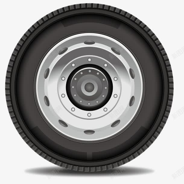 汽车轮子png免抠素材_新图网 https://ixintu.com 备用轮胎 备胎 轮胎 黑色