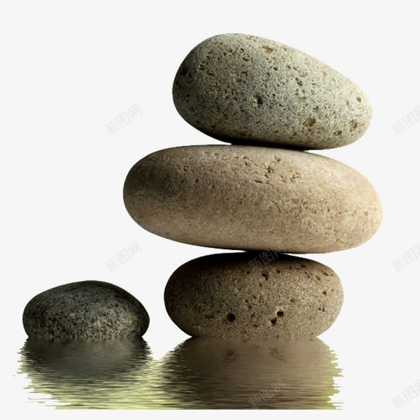 石头png免抠素材_新图网 https://ixintu.com 堆石块 堆砌 水纹 灰色 石头 鹅卵石
