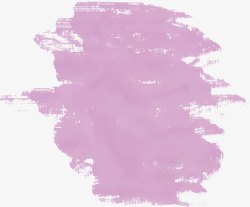 紫色涂鸦嘴唇淡紫色毛笔涂鸦笔刷高清图片