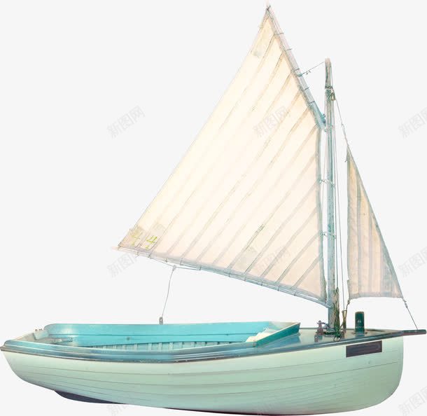 船帆装饰图案png免抠素材_新图网 https://ixintu.com 渔船 航海 船帆 轮船