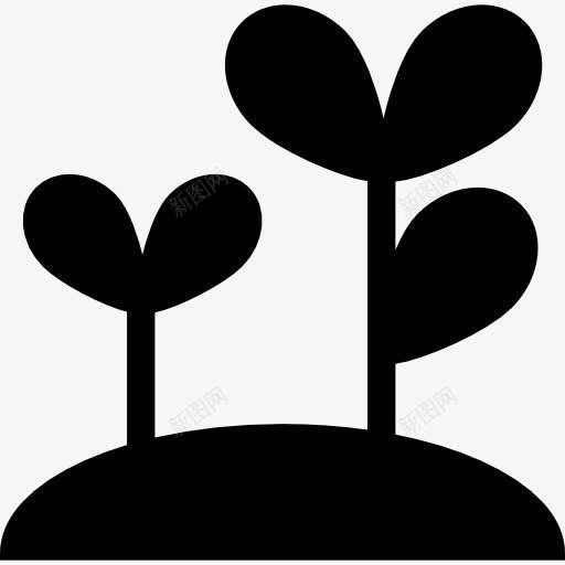 杂草丛生图标png_新图网 https://ixintu.com 园林 园艺 杂草 植物 生长 种植 自然