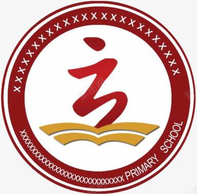 公职校学校logo校标效果图图标图标