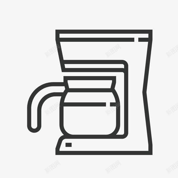 榨汁机豆浆机png免抠素材_新图网 https://ixintu.com 手绘 榨汁机 豆浆机