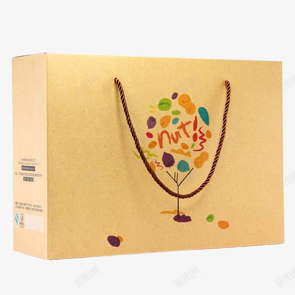 礼盒坚果礼盒食品包装png_新图网 https://ixintu.com 产品 包装 坚果礼盒 礼盒