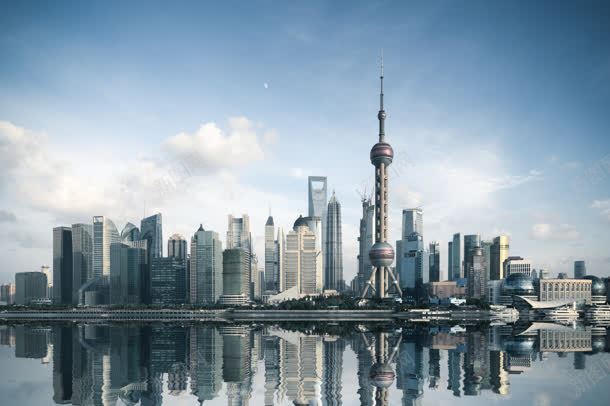 海边现代都市上海jpg设计背景_新图网 https://ixintu.com 上海 海边 现代 都市