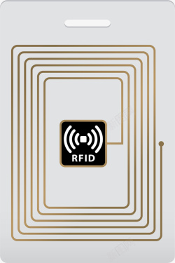 RFID吊牌白色交通风格识别高清图片