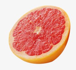 特产青柚柚子果肉近景高清图片