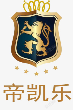 创意KTVLOGO金色盾牌立体创意KTVLOGO图标高清图片