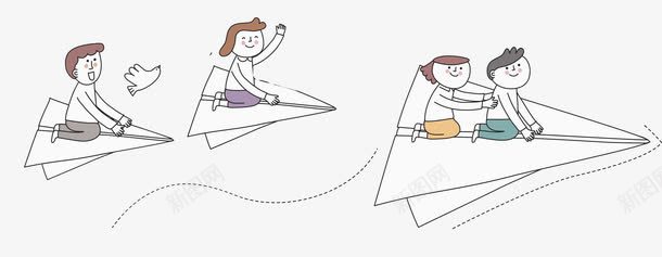 坐在纸飞机上的小孩png免抠素材_新图网 https://ixintu.com 乘着 手制 折纸 梦想 纸 纸张 纸飞机 起飞 飞 飞机 飞行 飞起 飞起来的纸