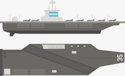 卡通航母航母制作图矢量图高清图片