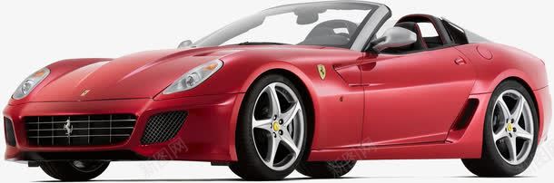 红色法拉利敞篷车png免抠素材_新图网 https://ixintu.com Ferrari 产品实物 小车 赛车 跑车