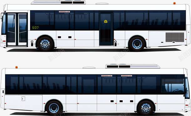 巴士公交车png免抠素材_新图网 https://ixintu.com 公交车 客车 巴士 汽车