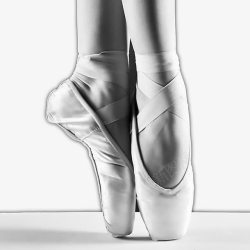 芭蕾舞舞蹈脚趾特写素材