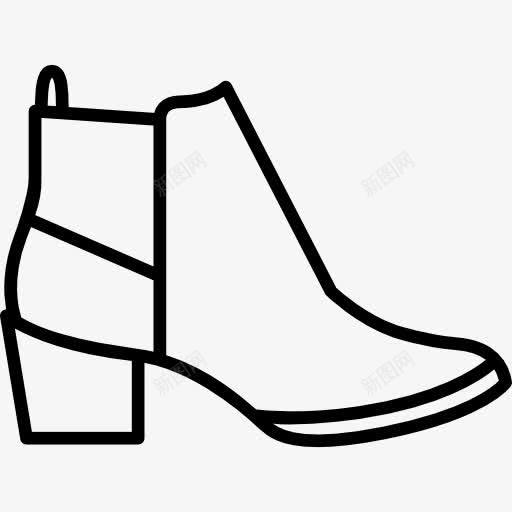 踝靴图标png_新图网 https://ixintu.com femenine 女性 时尚 配件 靴子 鞋 鞋类