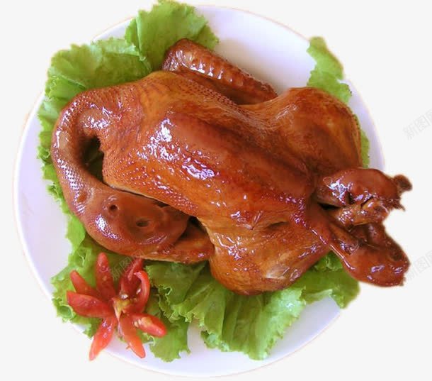 白条鸡油炸png免抠素材_新图网 https://ixintu.com 其他 安徽菜 徽菜 油炸 白条鸡