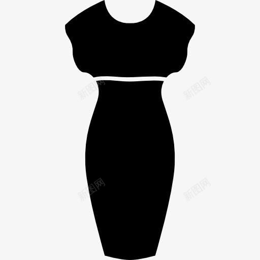 女性性感的衣服的轮廓图标png_新图网 https://ixintu.com 女性 女装 时尚 时尚性感的衣服 服饰